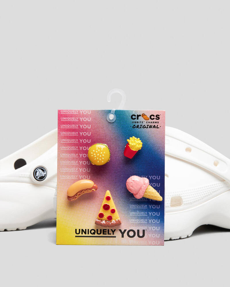 Crocs Mini 3D Food Jibbitz 5 Pack for Unisex