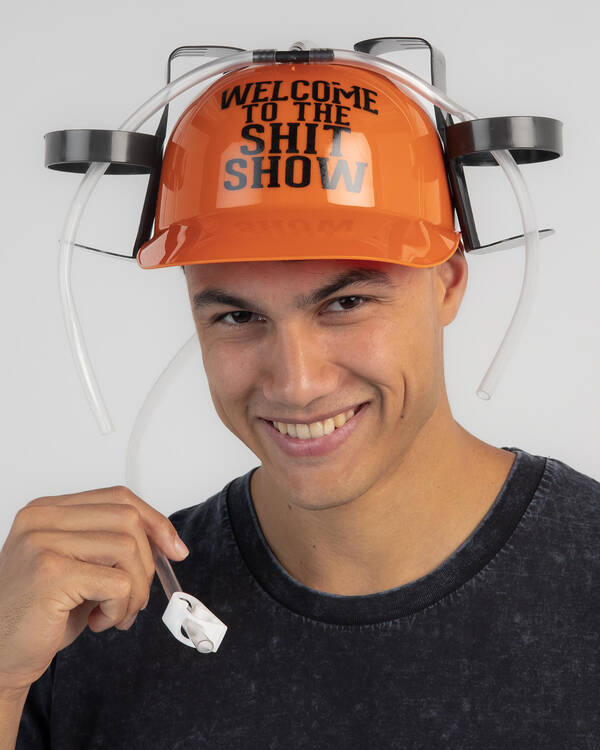 Get It Now Welcome to the Sh*t Show Drinking Hat for Unisex