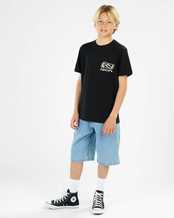 Rip Curl Boys' Archive Ripped T-Shirt for Mens