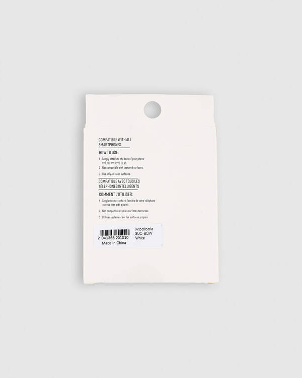 Mooloola Bow Suction Phone Sticker for Unisex