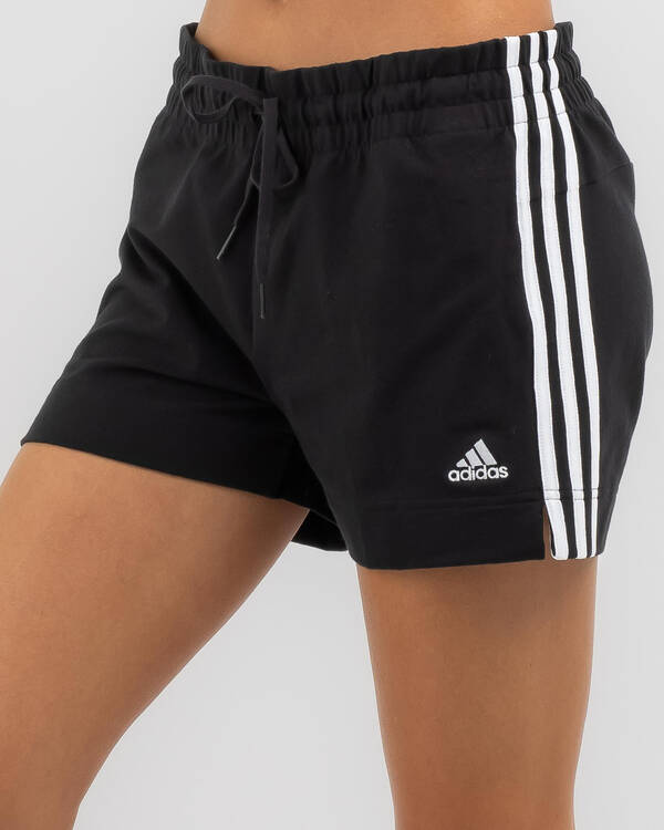 adidas Essentials 3 Stripe Shorts for Womens