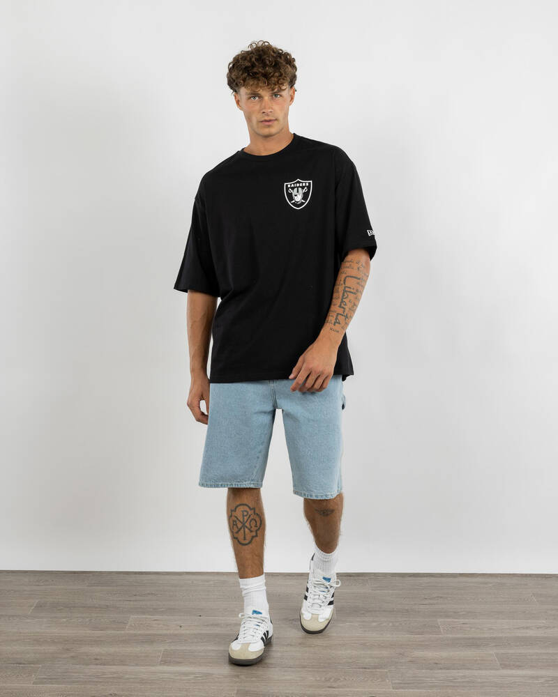 New Era Las Vegas Raiders Oversized T-Shirt for Mens