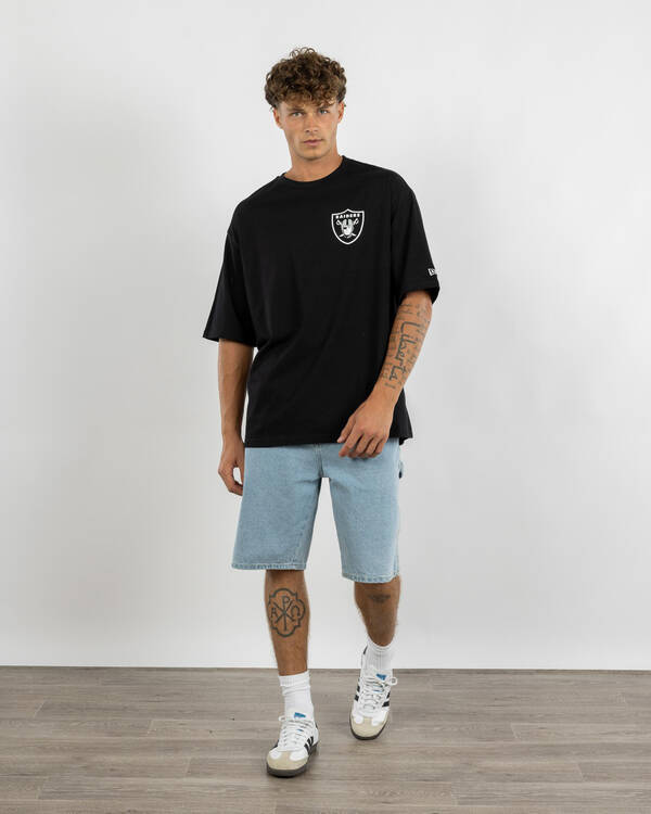 New Era Las Vegas Raiders Oversized T-Shirt for Mens