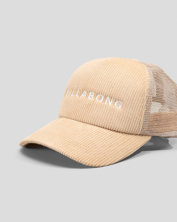 Billabong CB Society Cord Trucker Cap for Womens