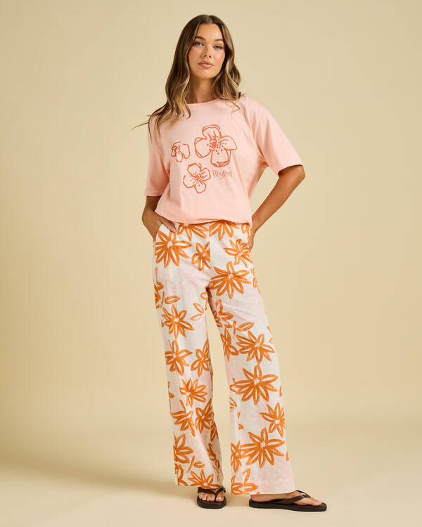 Rhythm Sanctuary Floral Pants for Womens