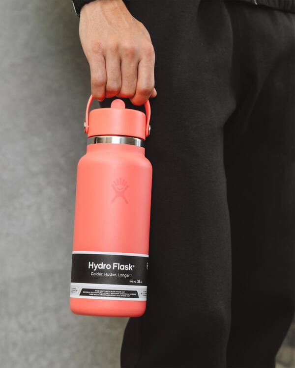 32 Oz Wide Flex Straw Cap Bottle