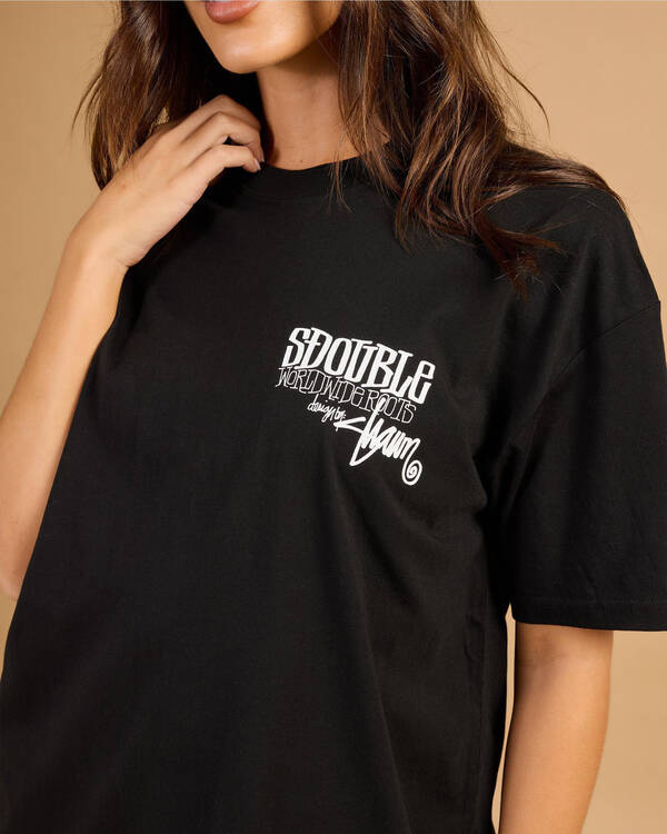 S-Double Women's World Wide Roots T-Shirt for Womens