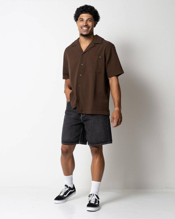 Lee L-Four Baggy Denim Shorts for Mens