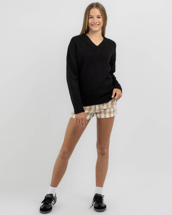 Mooloola Girls' Hopkins V Neck Knit Jumper for Womens