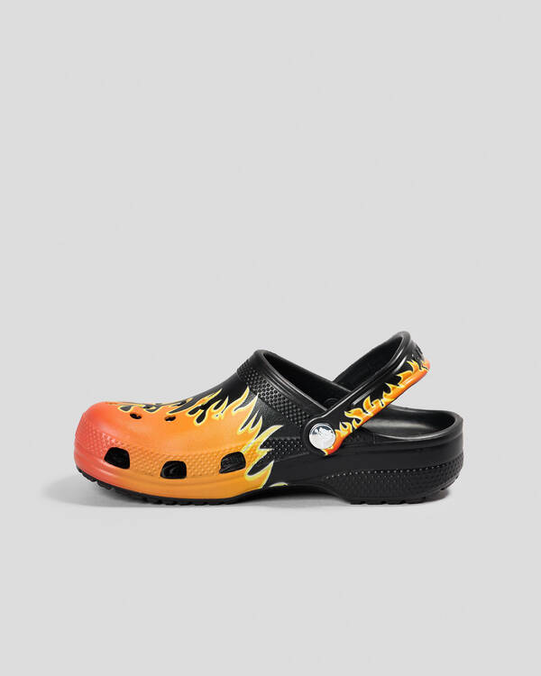 Crocs Kids Classic Flames Clog for Unisex
