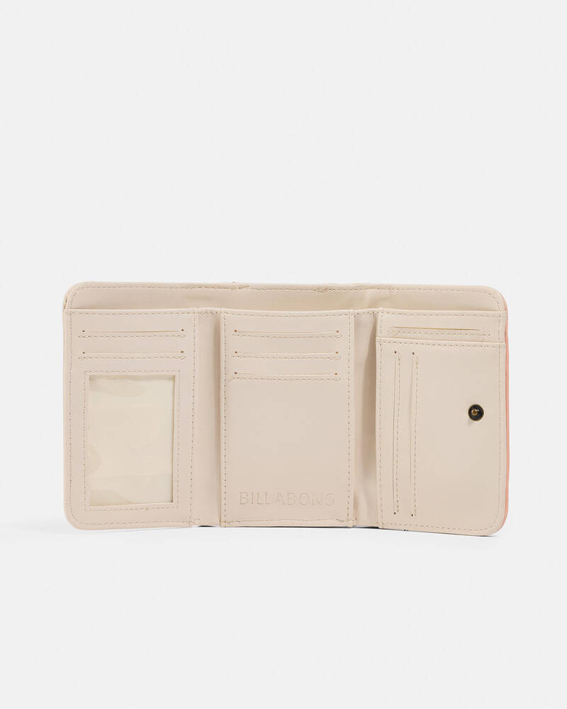 Billabong Hibiscus Haze Trifold Wallet for Womens