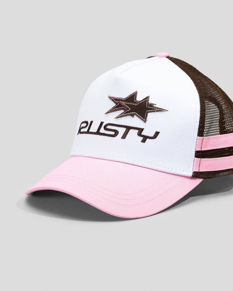 Rusty Super Star Trucker Cap for Womens