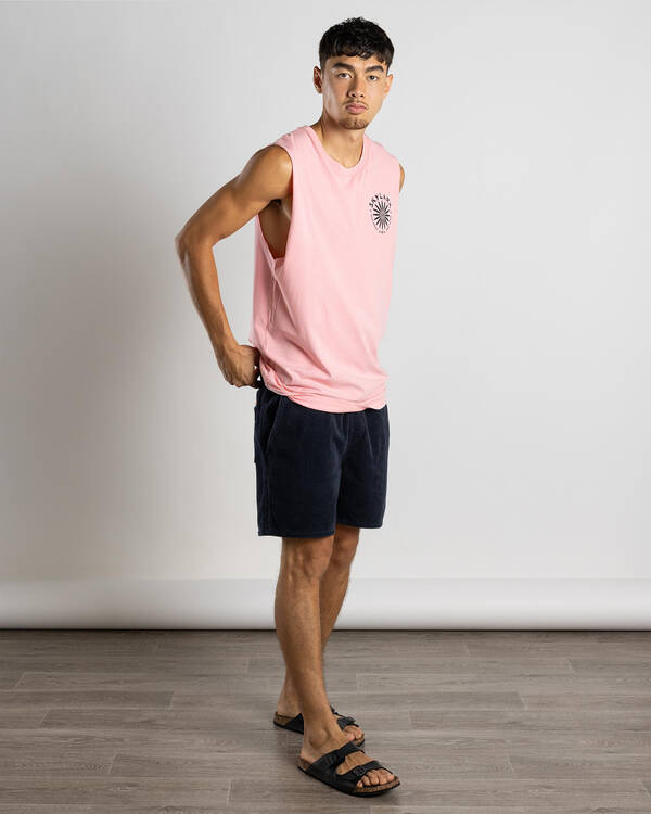 Skylark Blossom Muscle Tank for Mens