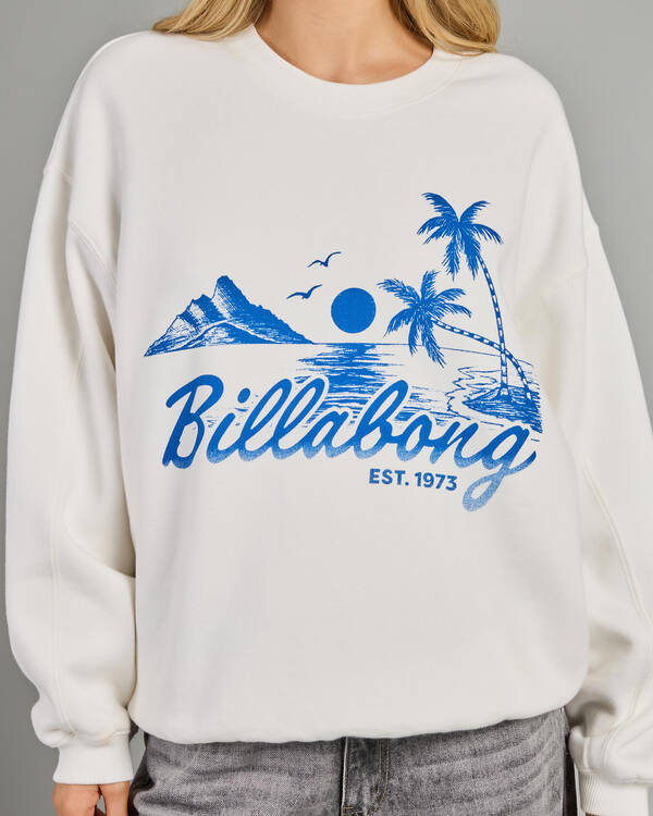 Billabong Such A Vibe Kendall Crewneck Sweatshirt for Womens