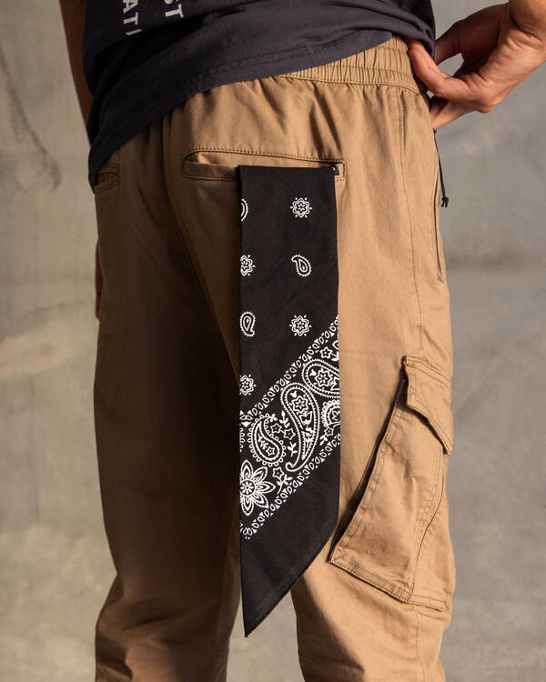 Get It Now Black Bandana for Mens