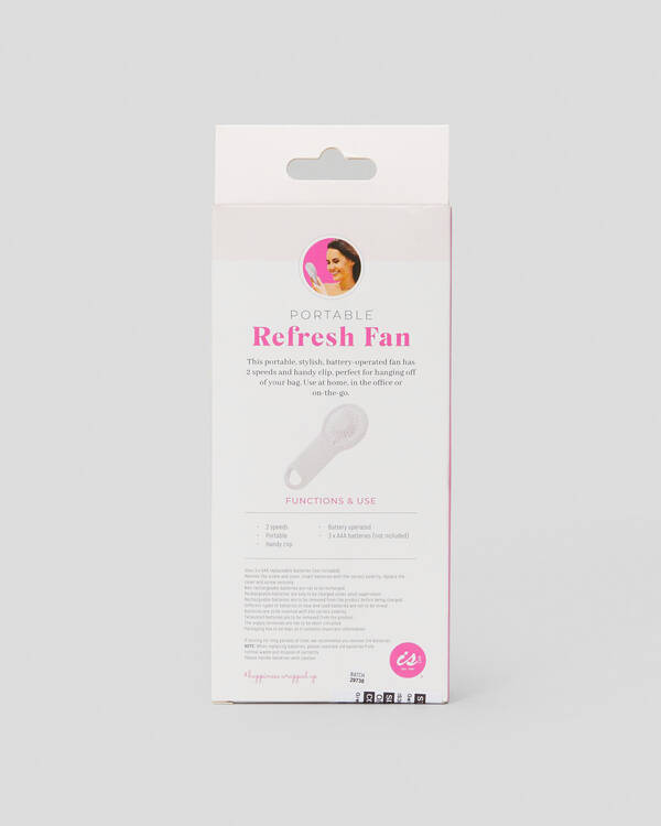 Get It Now Refresh Fan with Clip for Unisex