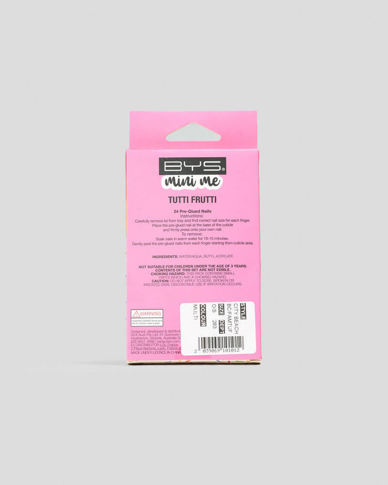 Get It Now Mini Me Tutti Frutti Press On Nail Pack for Womens