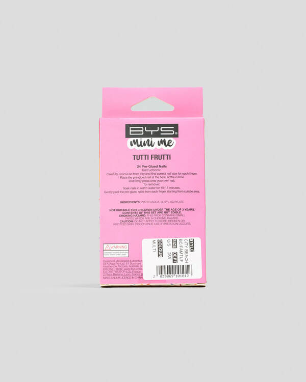 Get It Now Mini Me Tutti Frutti Press On Nail Pack for Womens