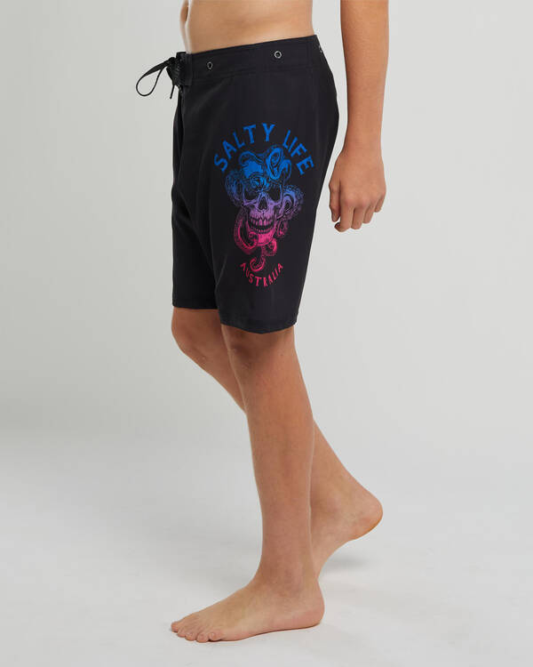 Salty Life Boys' Buccaneer Board Shorts for Mens