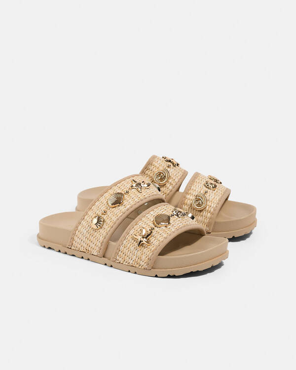Girls&rsquo; Tiki Slide Sandals