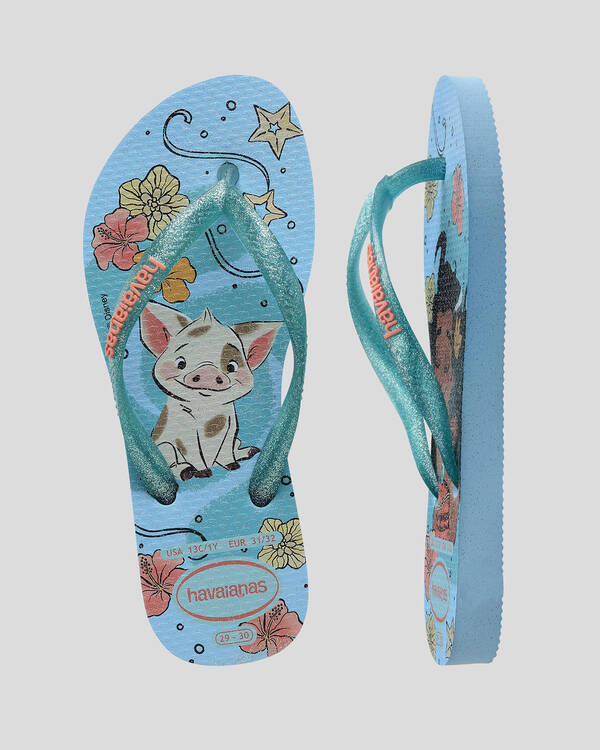 Havaianas Kids' Slim Princess Moana Thongs for Womens