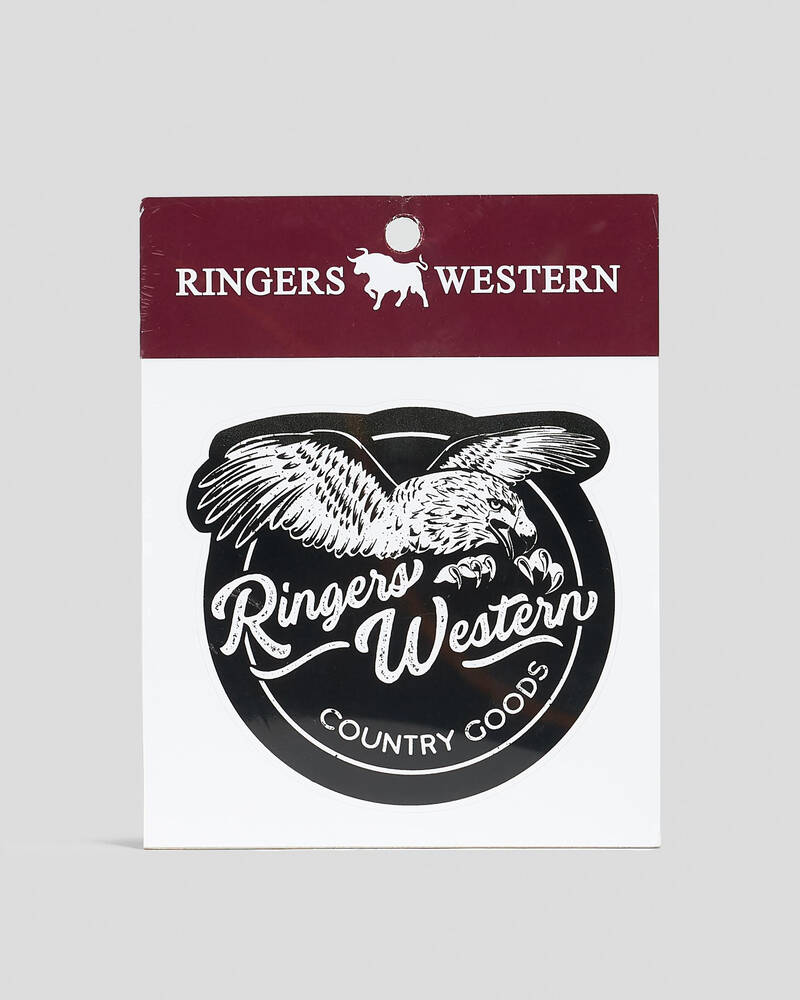 Ringers Western Ringers Eagle Sticker for Unisex