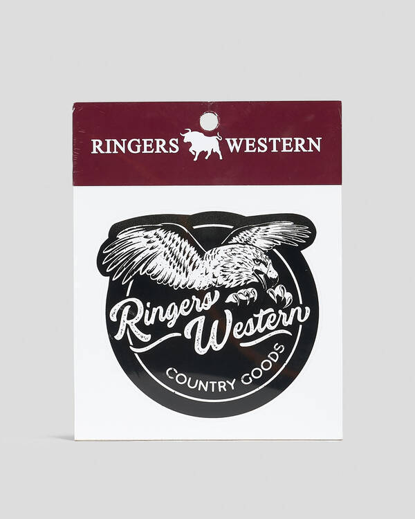 Ringers Western Ringers Eagle Sticker for Unisex