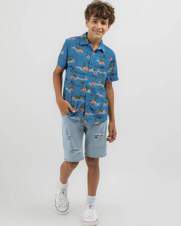 Skylark Boys' Prosper Short Sleeve Shirt for Mens