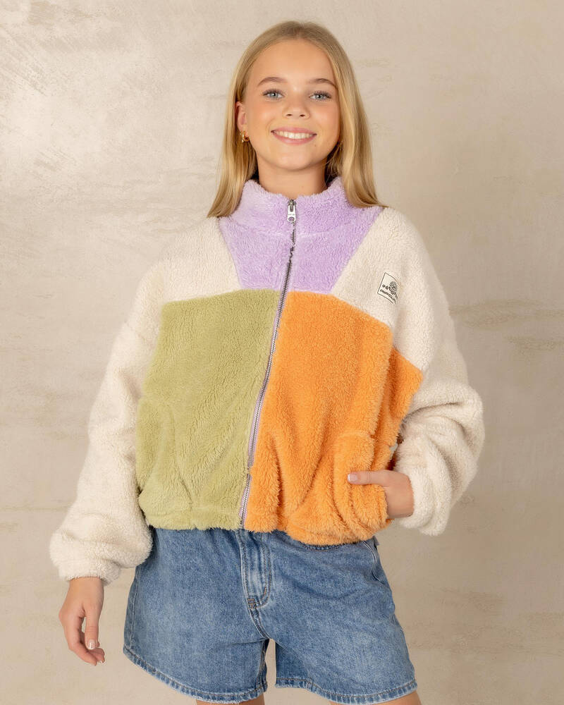 Rip Curl Girls' Block Party Polar Fleece for Womens