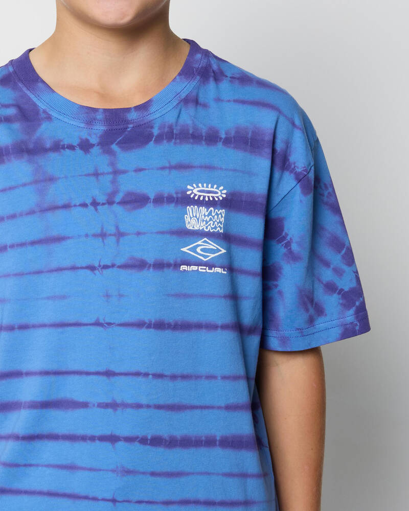 Rip Curl Boys' Future Evolution Dye T-Shirt for Mens