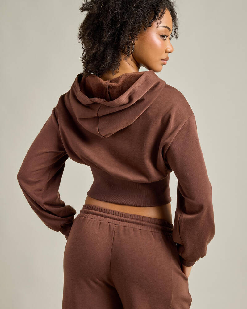 Mint Vanilla Thelma Zip Hoodie for Womens