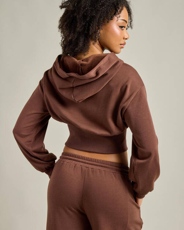 Mint Vanilla Thelma Zip Hoodie for Womens