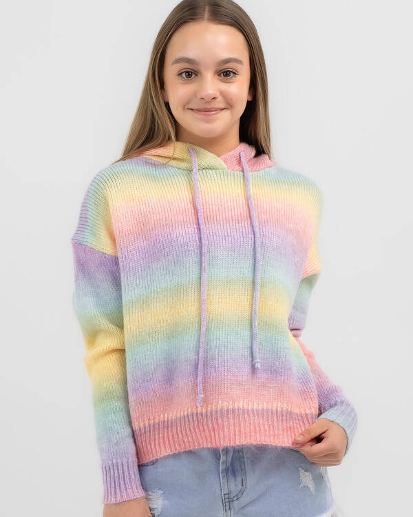 Mooloola Girls' Miami Hooded Knit Jumper for Womens
