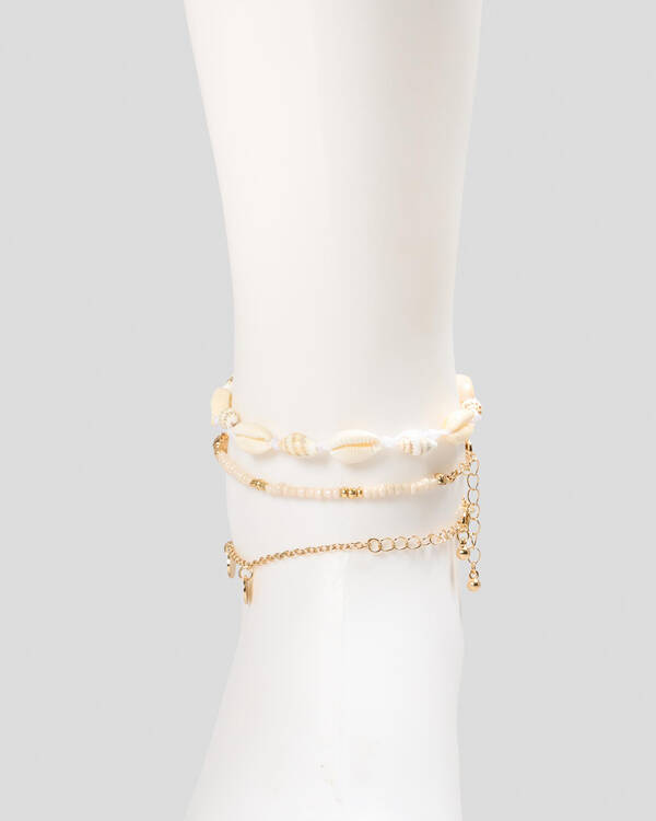 Karyn In LA Crete Anklet Pack for Womens