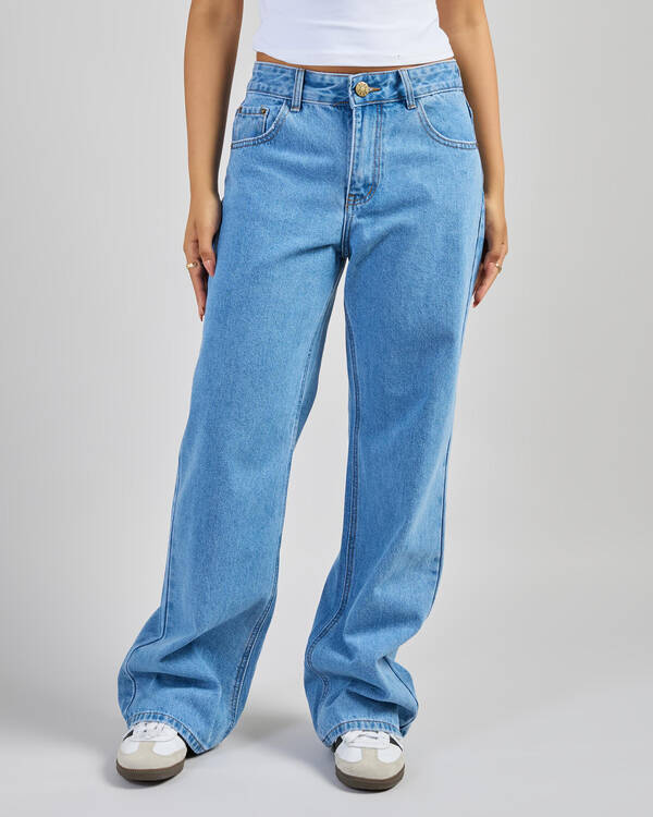 DESU Icon Straight Leg Jeans for Womens