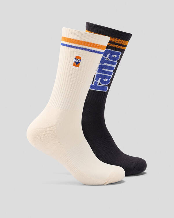 Fanta Thirst Sneaker Sock 2 Pack
