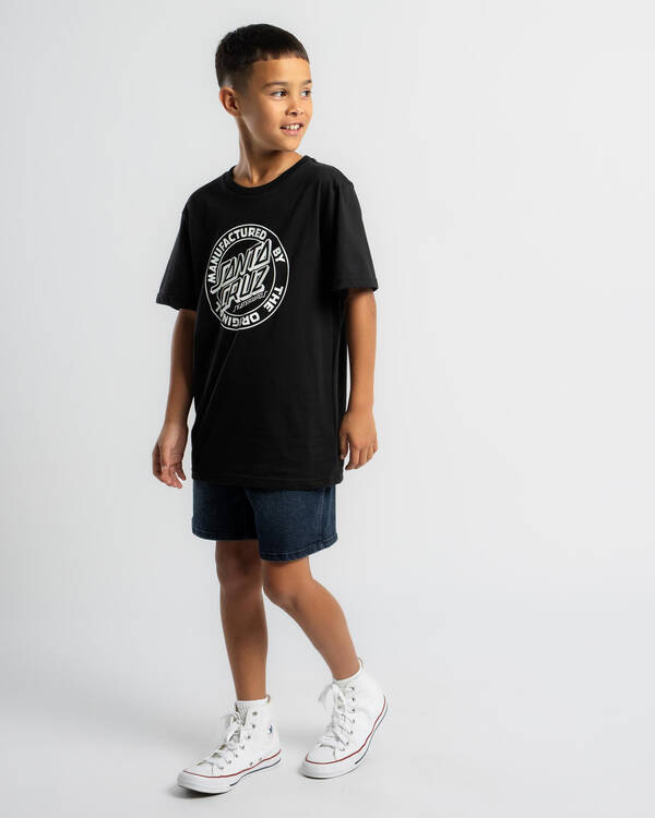 Santa Cruz Boys' MFG Dot Front T-Shirt for Mens