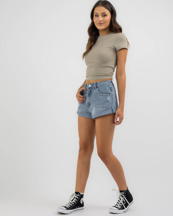 Country Denim Virginia Denim Shorts for Womens