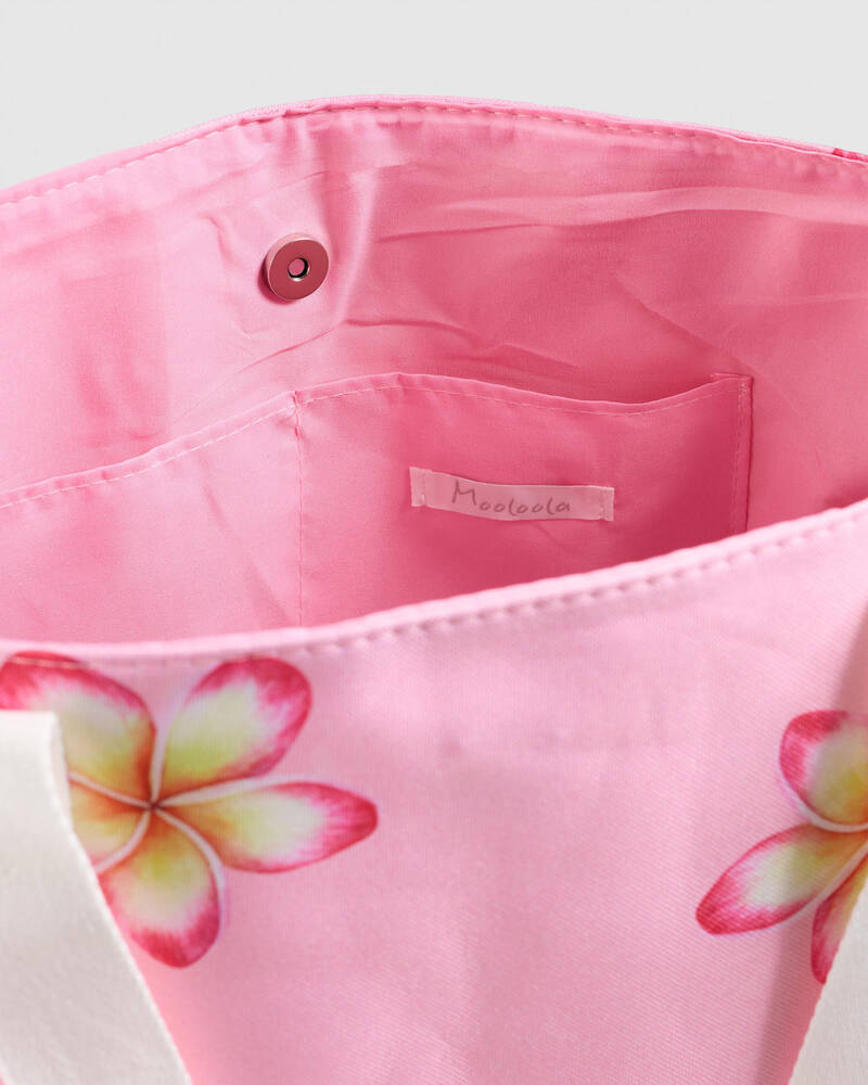 Mooloola Frangipani Beach Bag for Womens