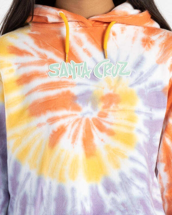 Santa Cruz Girl's SC Tropic Strip Front Hoodie for Womens