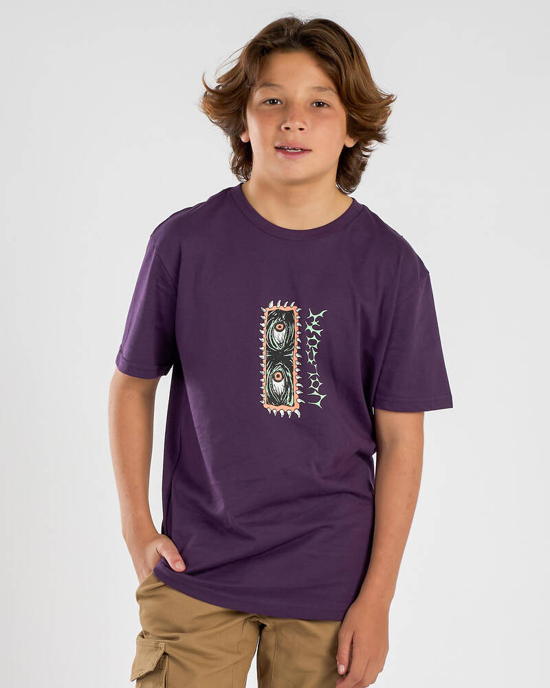 Volcom Boys' Eye Rust T-Shirt for Mens