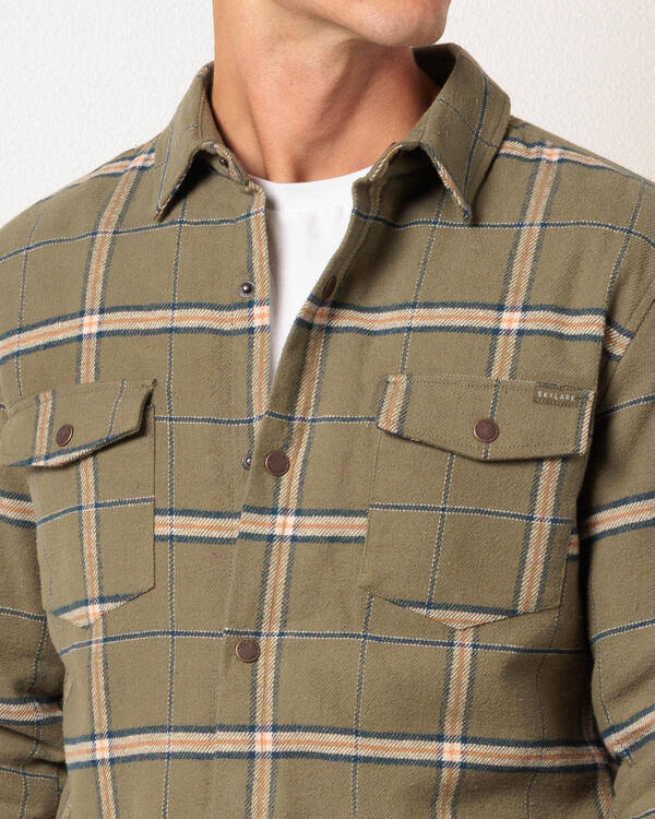 Skylark Cedar Long Sleeve Flannel Shirt for Mens