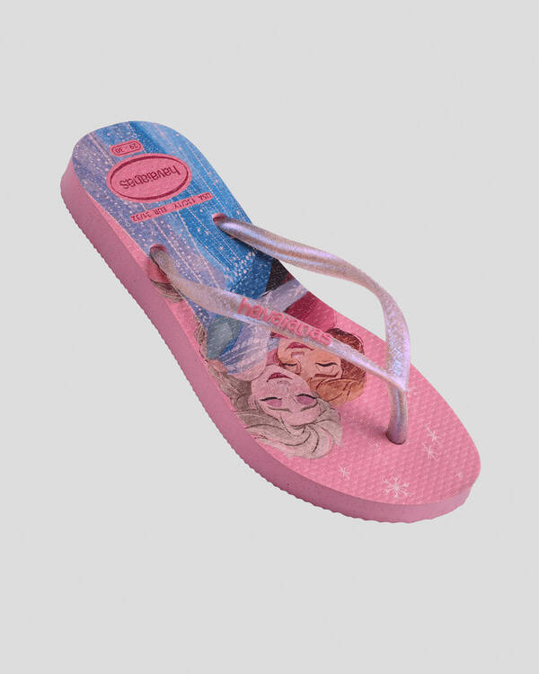 Havaianas Kids' Slim Princess Frozen Thongs for Womens