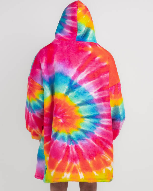Bash Rainbow Tie Dye Bash Hoodie for Unisex