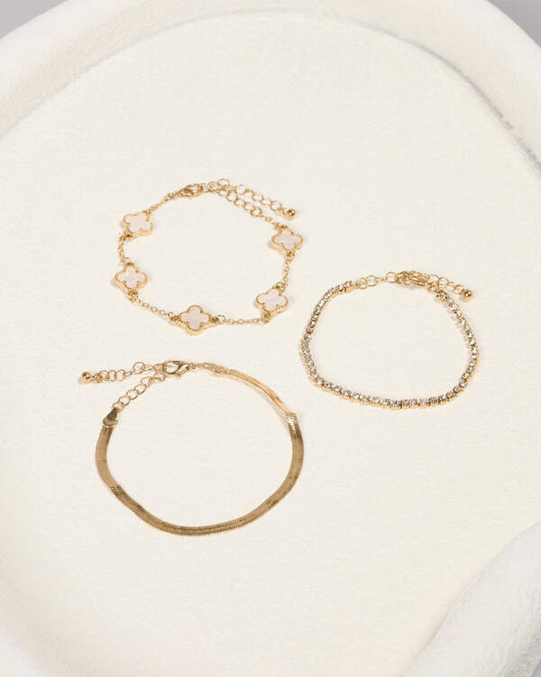 Karyn In LA Clover Bracelet Pack for Womens