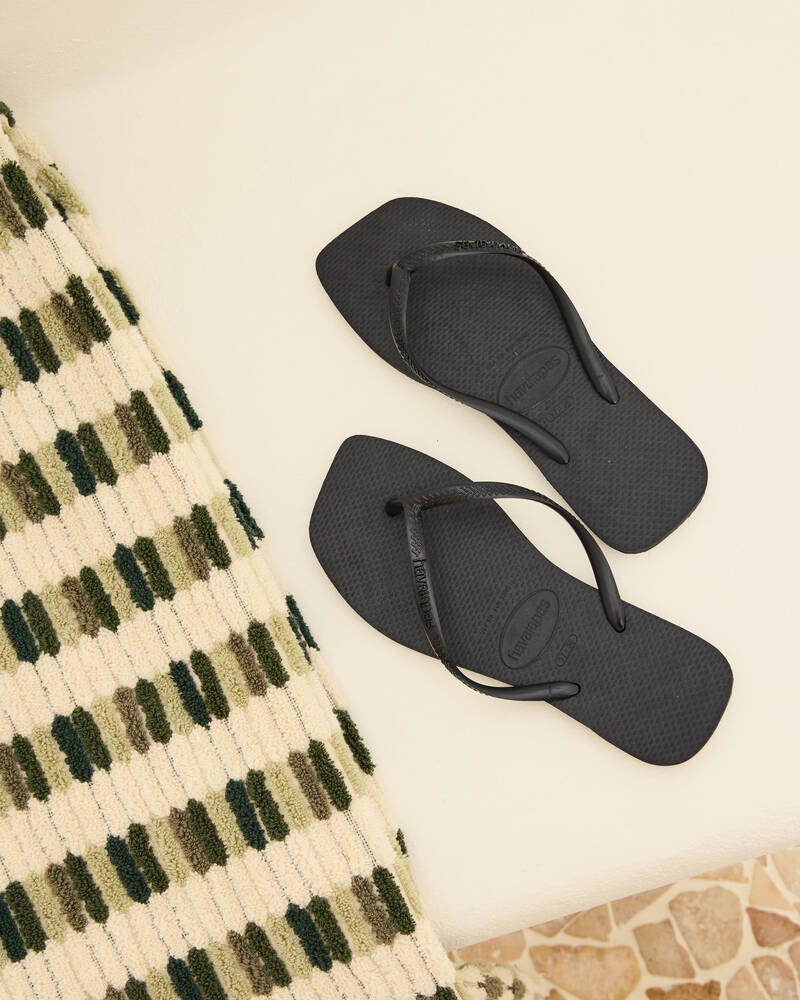 Havaianas Slim Square Thongs for Womens