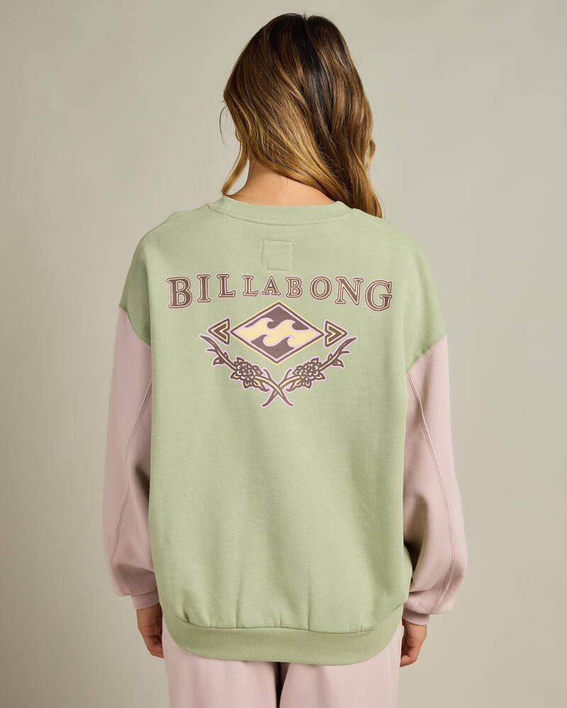 Billabong The Original Vibes Kendall Crewneck Sweatshirt for Womens
