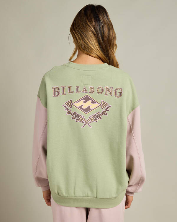 Billabong The Original Vibes Kendall Crewneck Sweatshirt for Womens