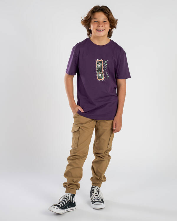 Volcom Boys' Eye Rust T-Shirt for Mens
