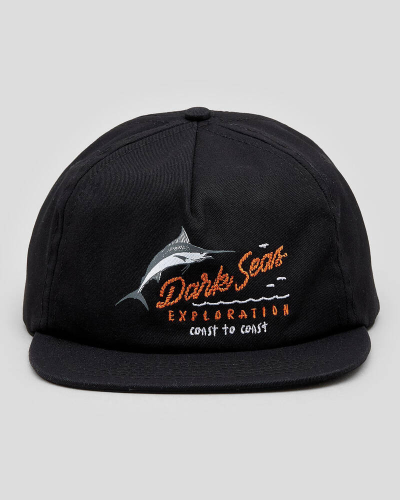 Dark Seas Division Cuddy Snapback Cap for Mens
